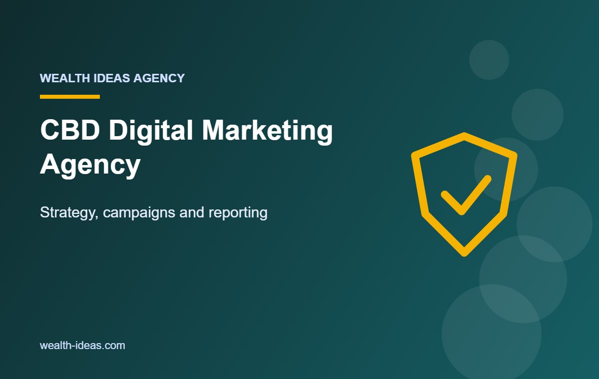 CBD Digital Marketing Agency – Strategy, campaigns and reporting
