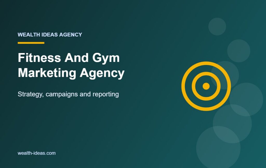 Fitness And Gym Marketing Agency – Strategy, campaigns and reporting