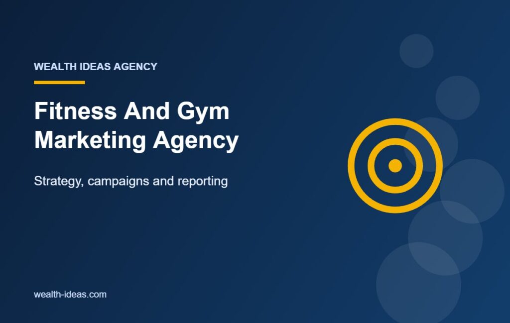 Fitness And Gym Marketing Agency – Strategy, campaigns and reporting