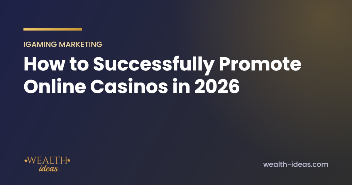 How to Successfully Promote Online Casinos in 2026 How to Successfully Promote Online Casinos in 2026