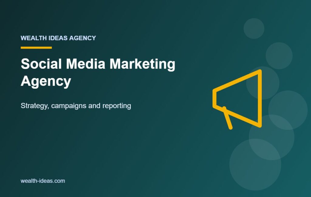 Social Media Marketing Agency – Strategy, campaigns and reporting