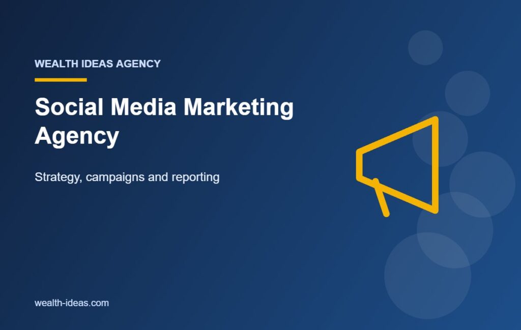 Social Media Marketing Agency – Strategy, campaigns and reporting